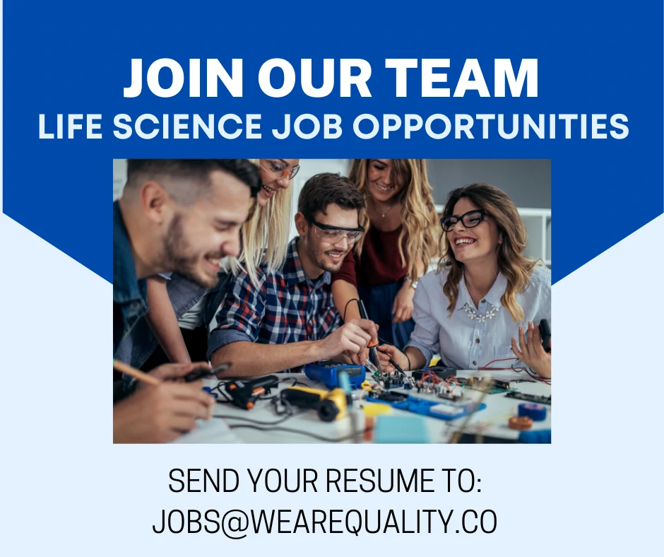Quality Consulting Group Life science job opportunities